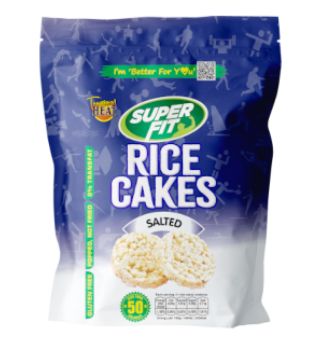 TROPICAL HEAT RICE CAKES SALTED 120G